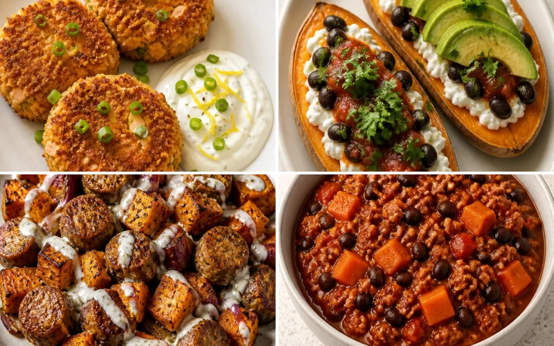 11 High Protein Sweet Potato Recipes That Keep You Full for Hours