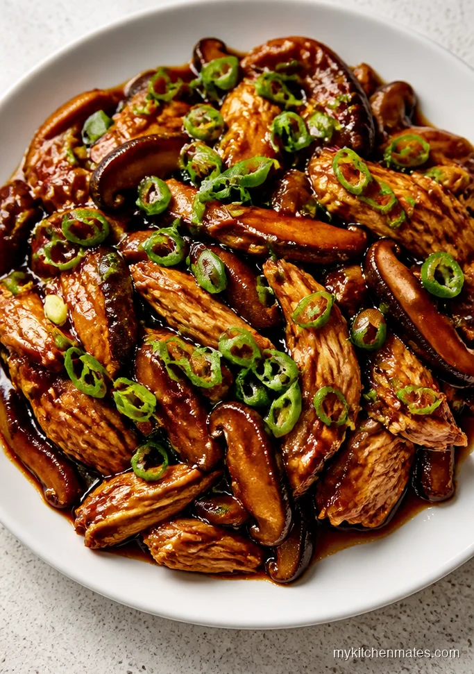 Hoisin Mushroom Chicken
