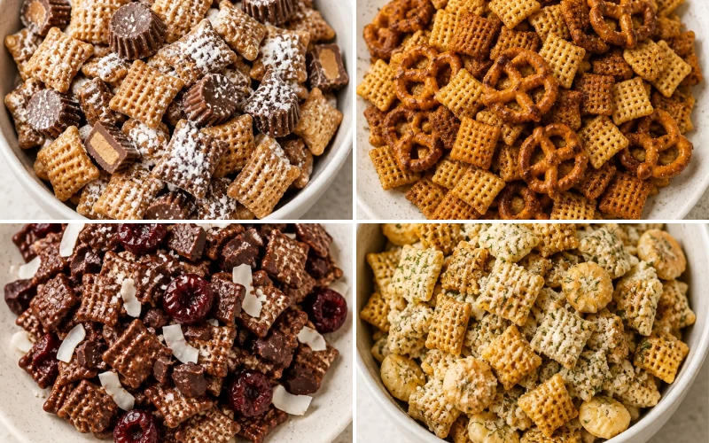 13 Holiday Chex Mix Recipes to Make Your Snack Table the Star 13 Holiday Chex Mix Recipes to Make Your Snack Table the Star