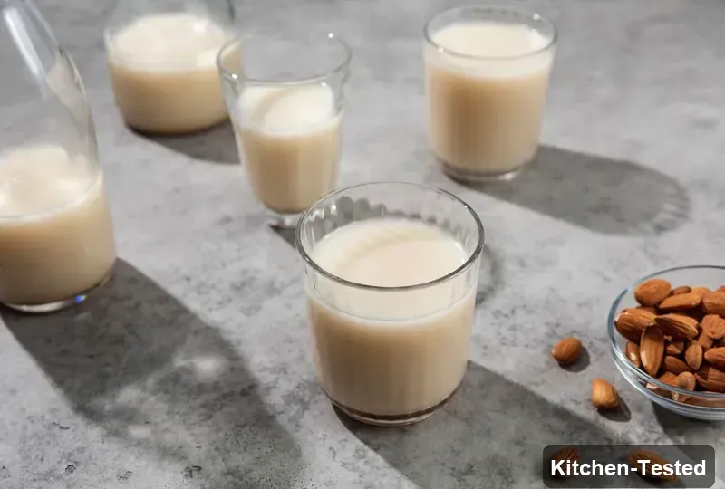 Homemade Almond Milk homemade almond milk