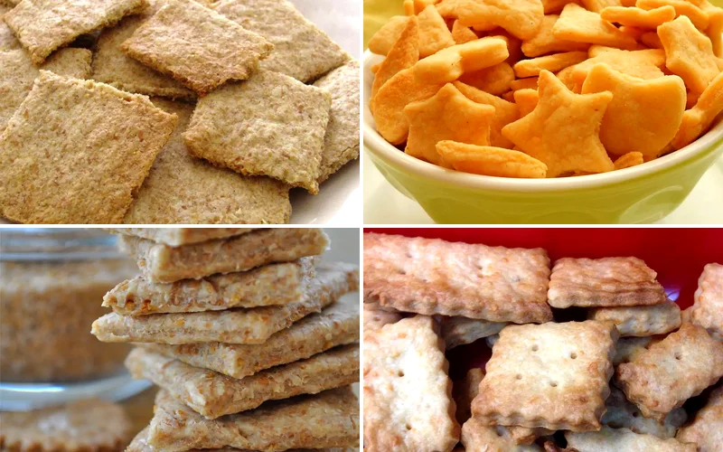15 Easy Homemade Crackers for Perfect Snacking homemade crackers featured