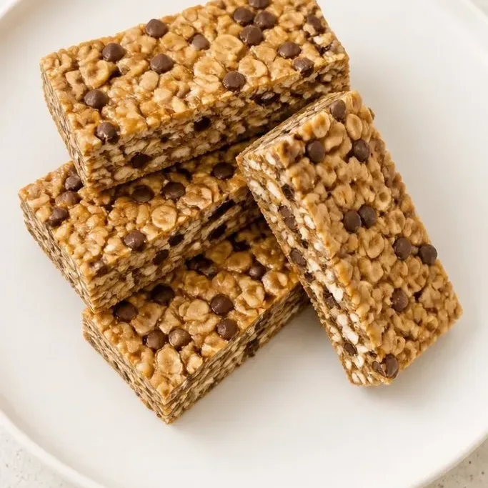 No-Bake Peanut Butter Granola Bars (Kid-Approved) Homemade Granola Bars For Kids