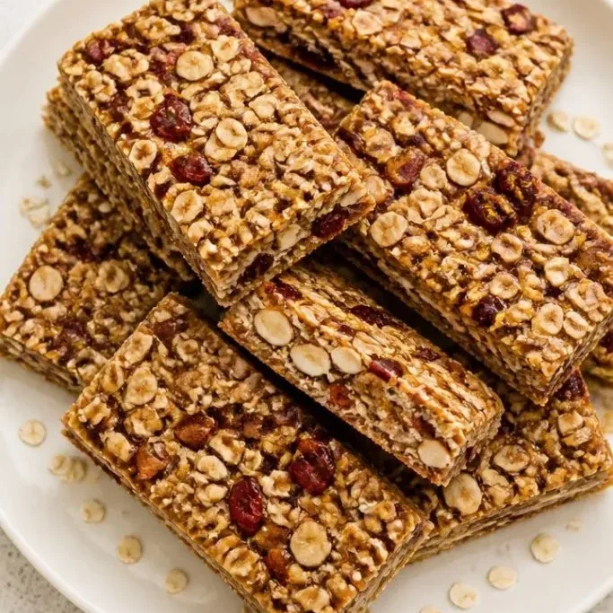 Chewy No-Bake Homemade Granola Bars Homemade Granola Bars