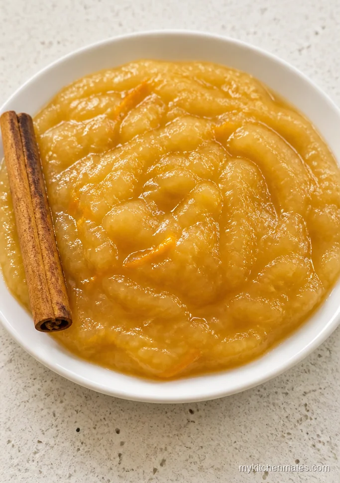 Honey Apple Sauce with Orange