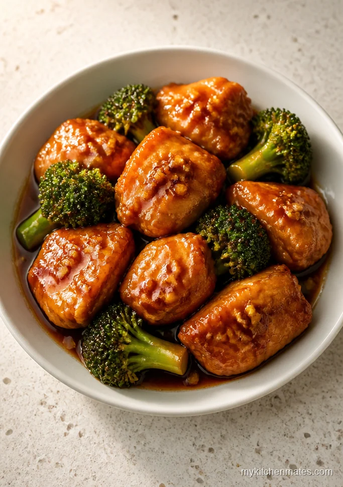 Honey Garlic Chicken and Broccoli