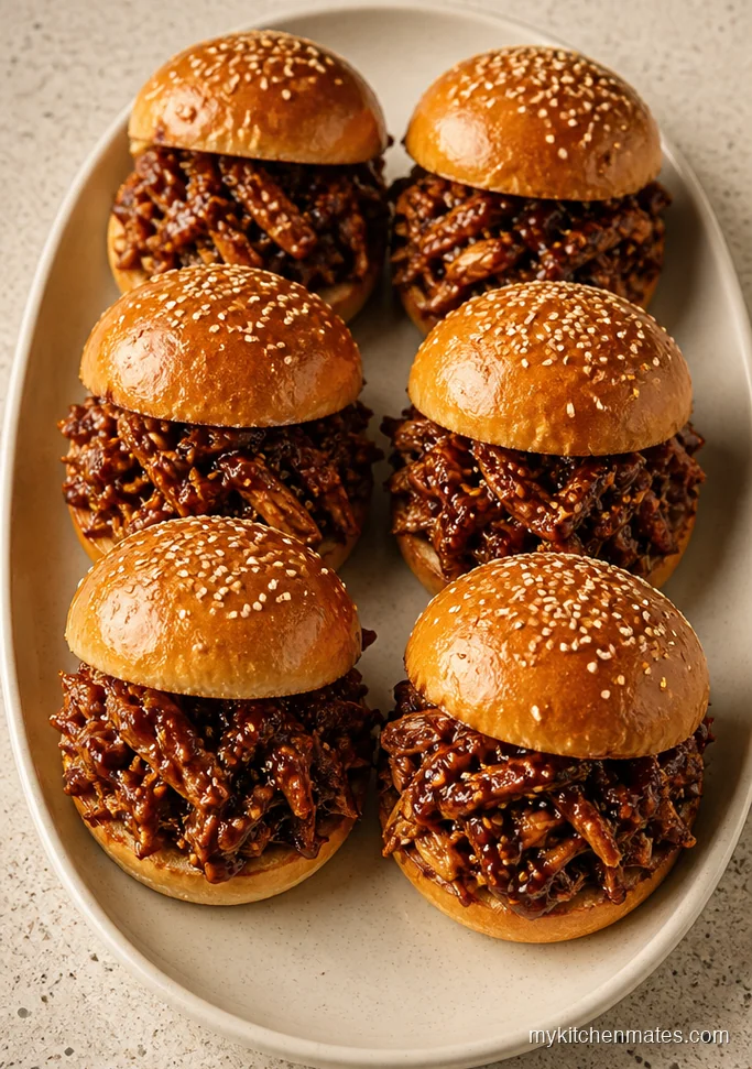 11 Crockpot Chicken Sandwich Recipes for Easy Weeknight Wins Honey Garlic Chicken Sliders