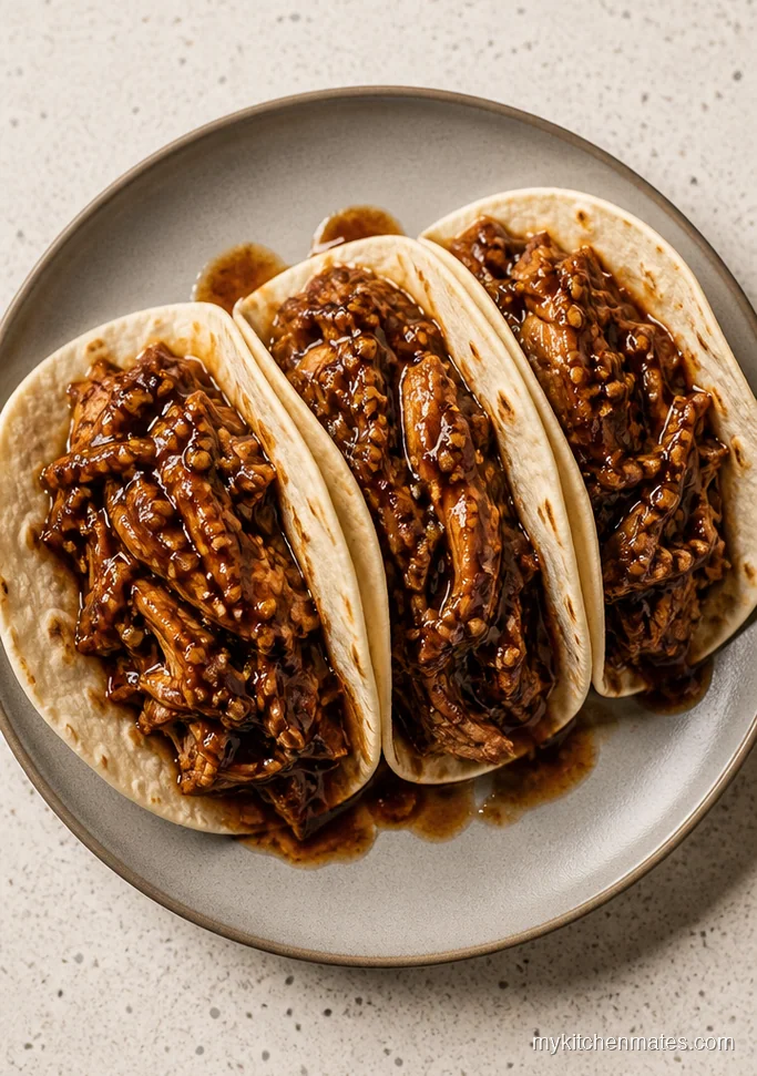 Honey Garlic Chicken Tacos