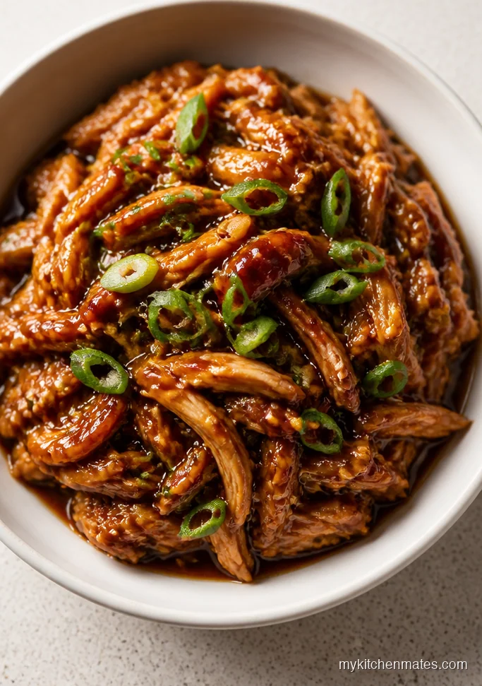 Honey Garlic Crockpot Chicken