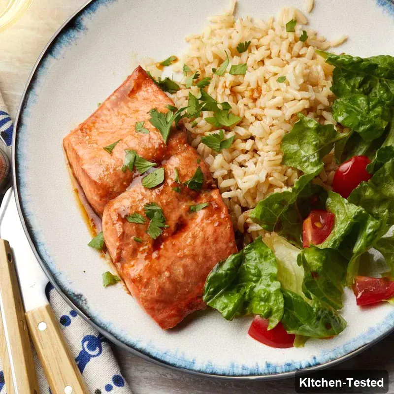 Honey-Garlic Salmon honey garlic salmon