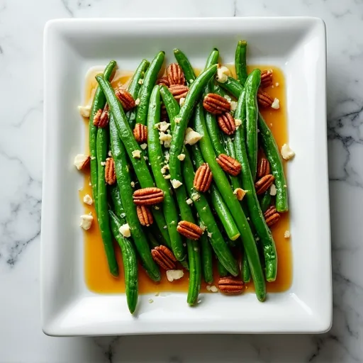 Honey-Glazed Green Beans with Pecans