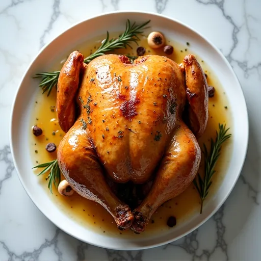 Honey-Glazed Herb Roasted Chicken