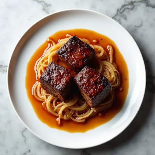 Honey-Glazed Short Ribs with Caramelized Onions