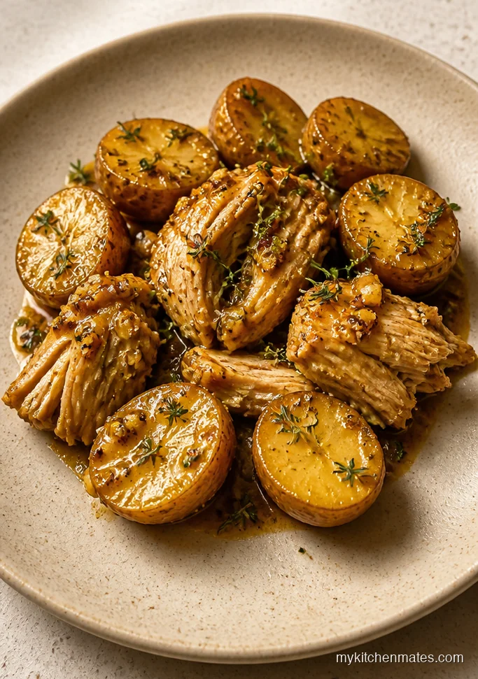 Honey Mustard Chicken and Potatoes