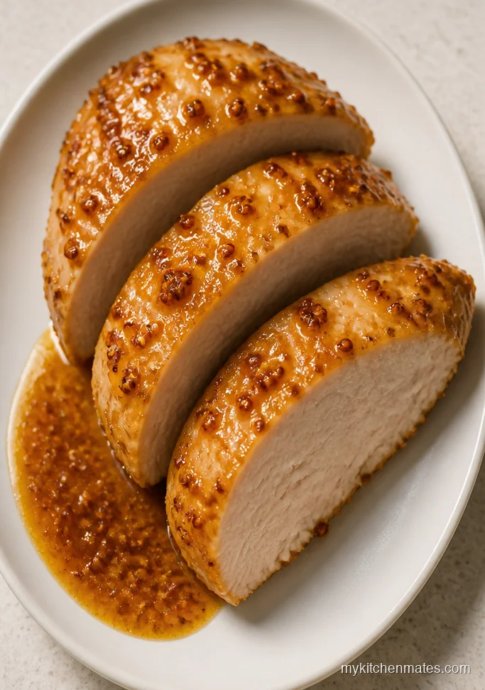 Honey Mustard Crock Pot Turkey Breast