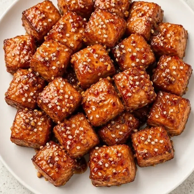Honey Salmon Bites