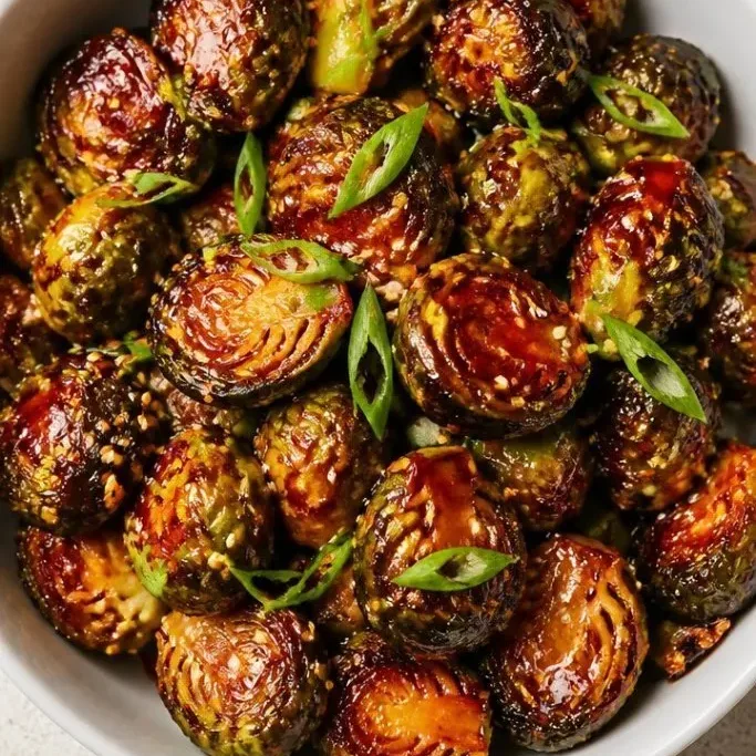 Honey Sriracha Brussel Sprouts