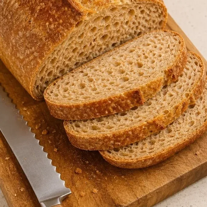 Soft and Slightly Sweet Honey Wheat Sourdough Bread Honey Wheat Sourdough Bread