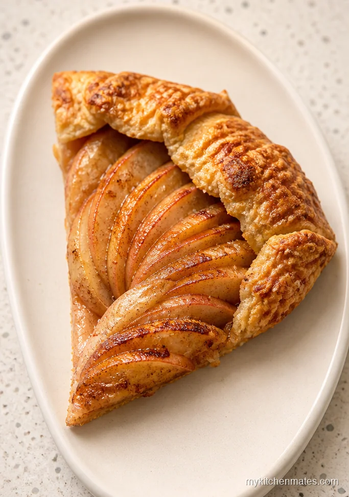 Honeycrisp Apple Galette with Cheddar Crust