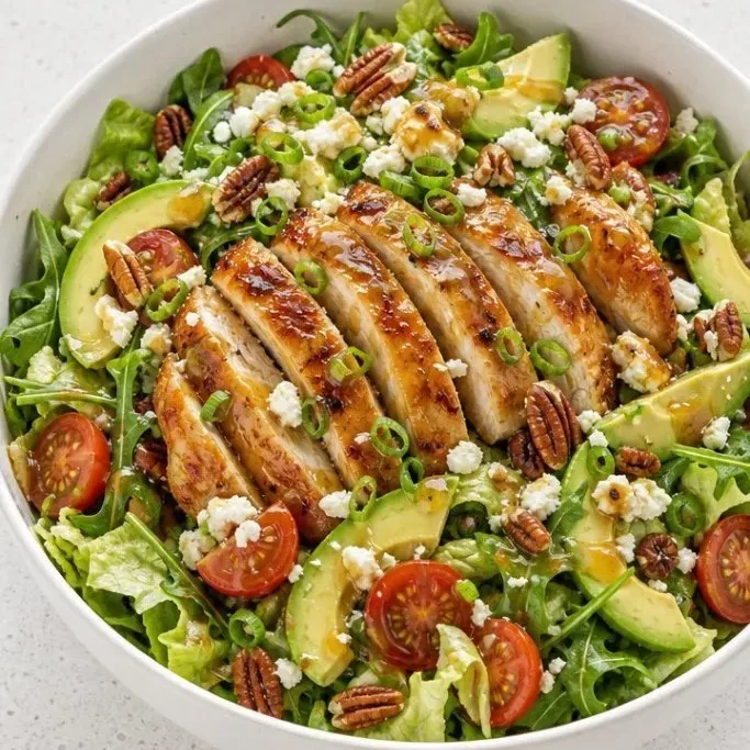 Hot Honey Chicken Salad