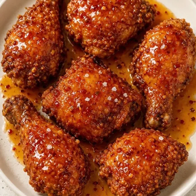 Crispy Hot Honey Fried Chicken Hot Honey Fried Chicken