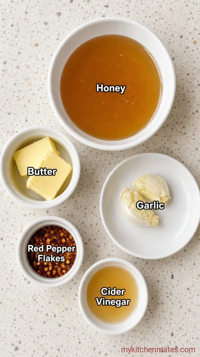 5-Minute Hot Honey Sauce Ingredients