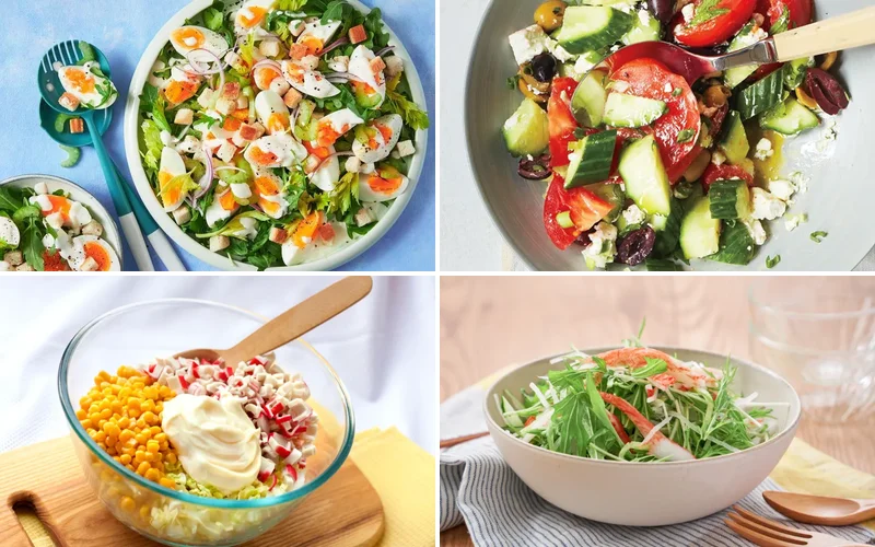 imation-crab-salad-recipes collage