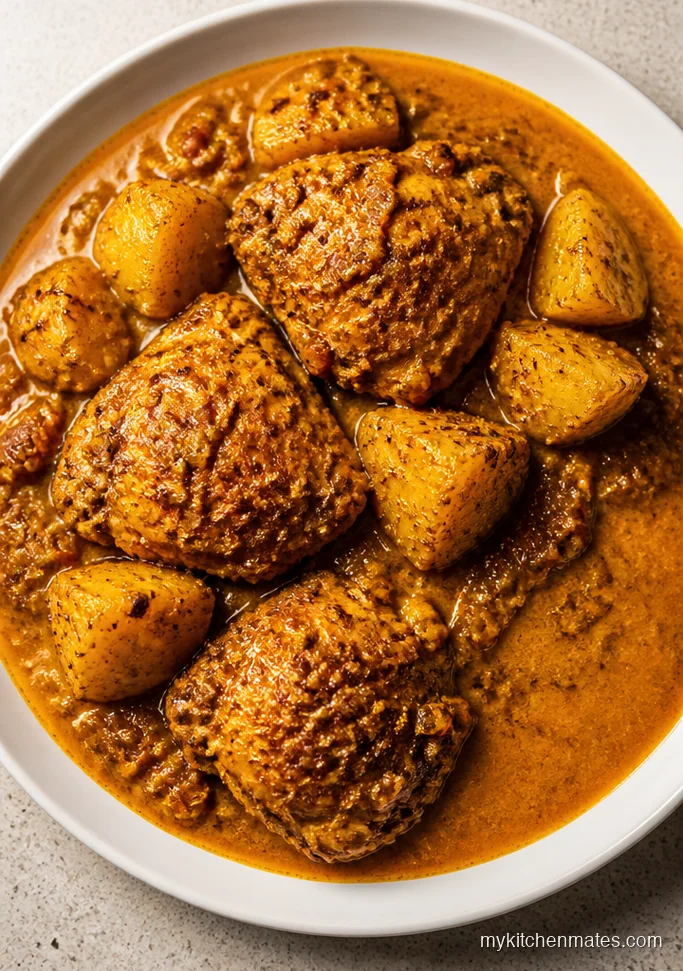 Indian-Spiced Chicken and Potatoes