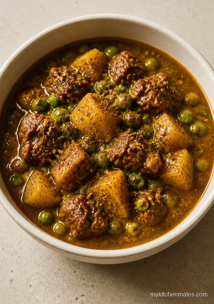 10 Slow Cooker Lamb Stew Recipes for Cozy Weeknights Indian-Spiced Lamb Stew with Potatoes and Peas