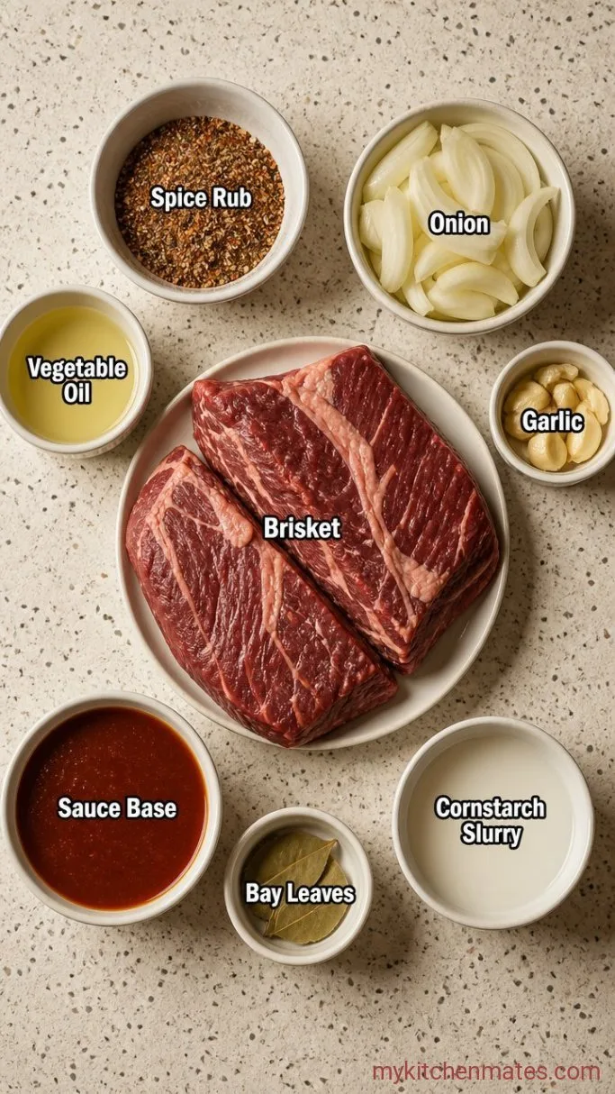 Tender Instant Pot Brisket in Under 2 Hours Ingredients