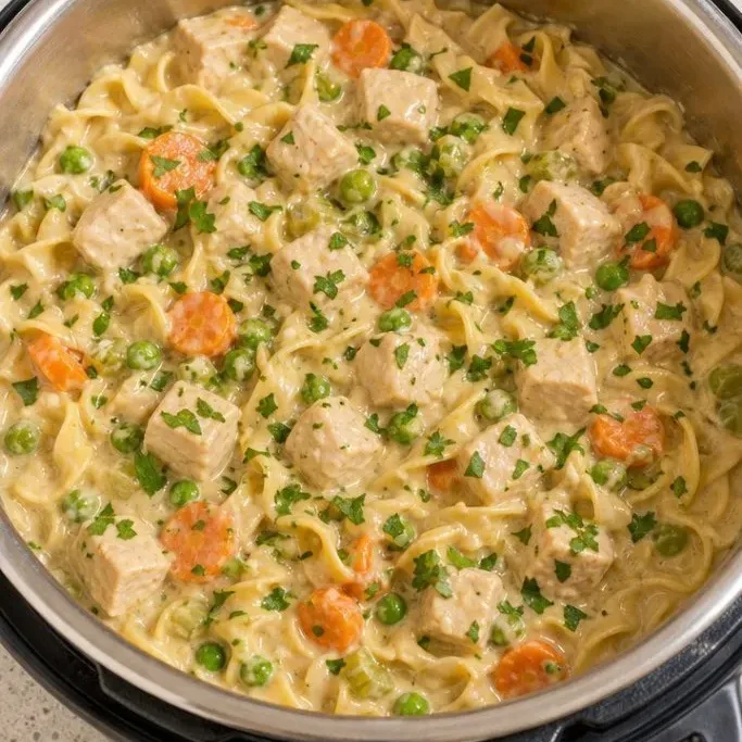 Instant Pot Chicken and Noodles