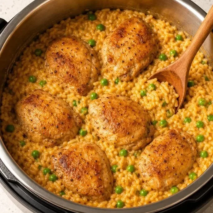 Creamy Instant Pot Chicken and Rice Instant Pot Chicken And Rice