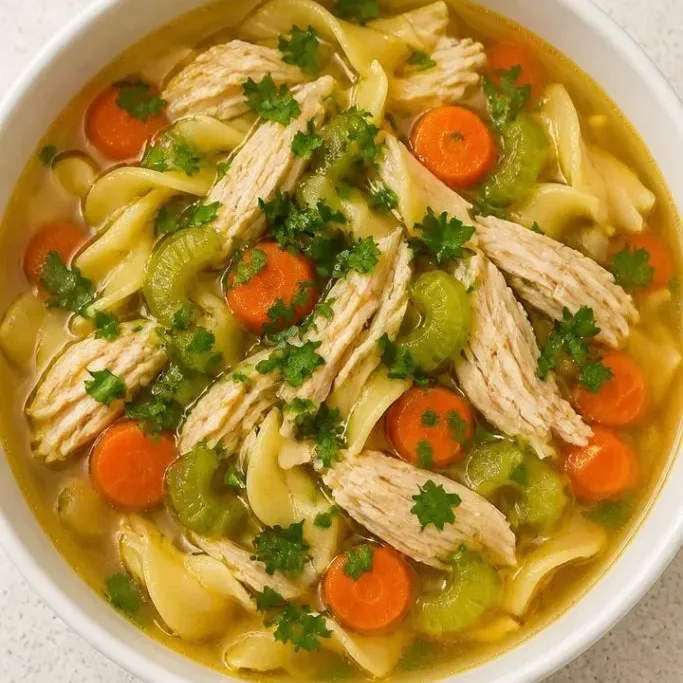 Instant Pot Chicken Noodle Soup