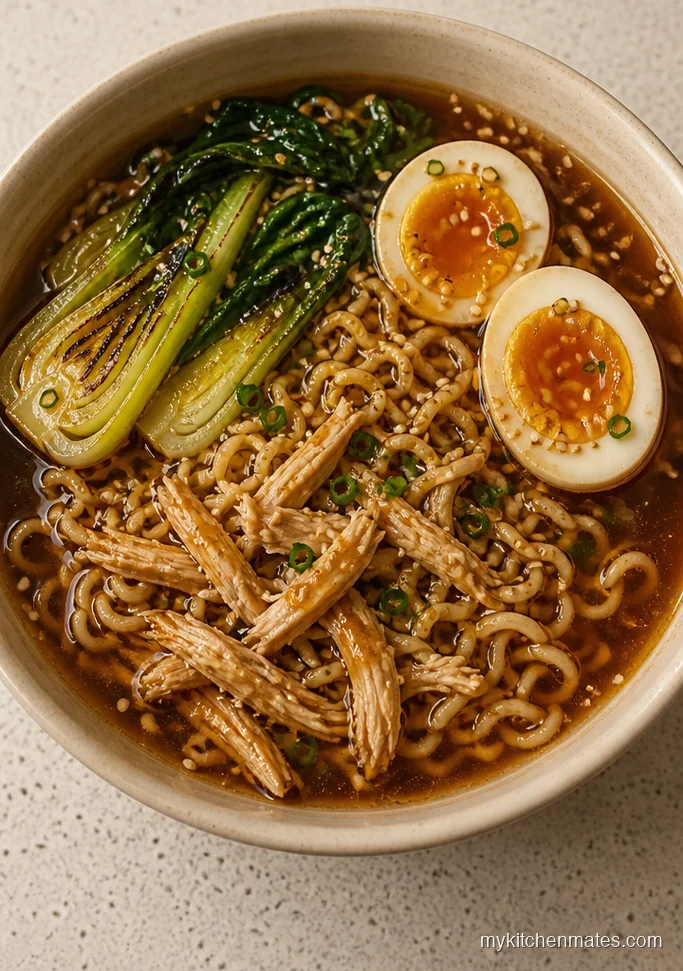 Instant Pot Chicken Ramen Soup