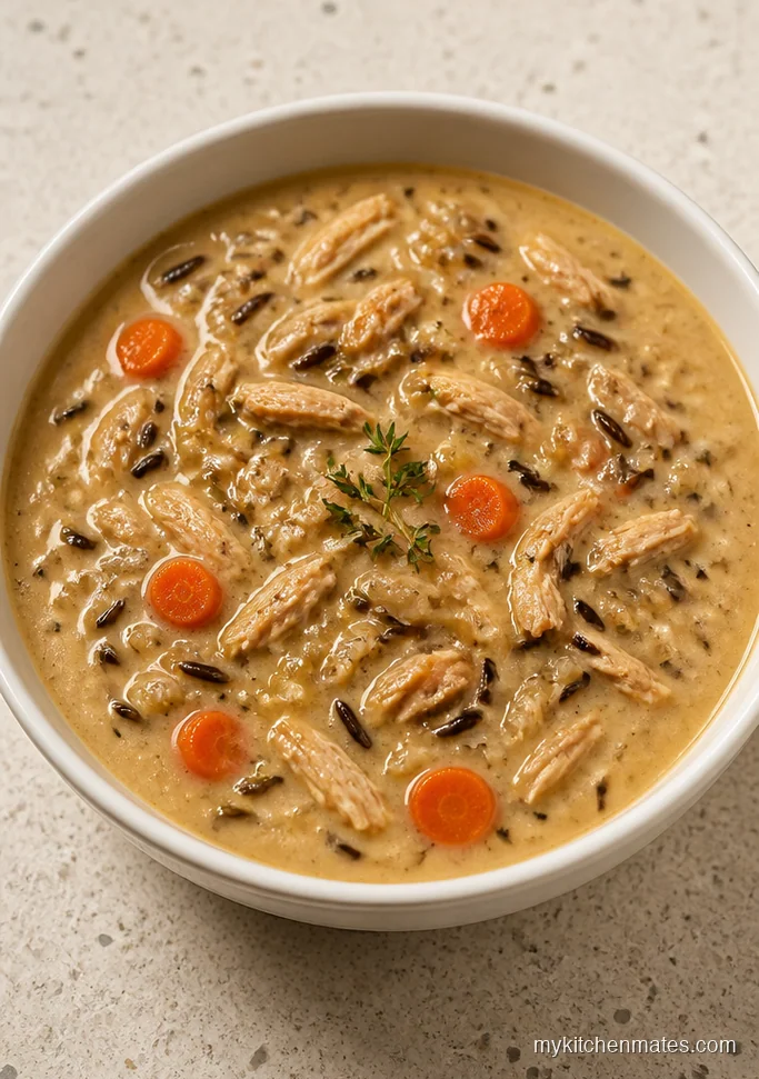 Instant Pot Chicken Wild Rice Soup