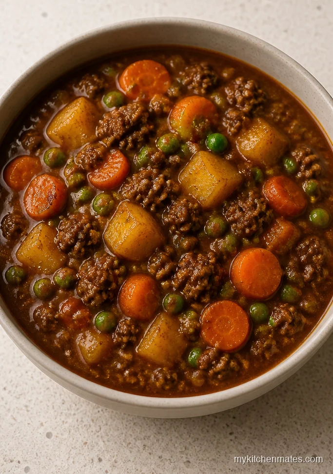 10 Ground Beef Stew Recipes for Big Flavor on a Weeknight Instant Pot Ground Beef Stew with Peas