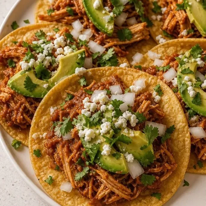 Instant Pot Shredded Chicken Tacos