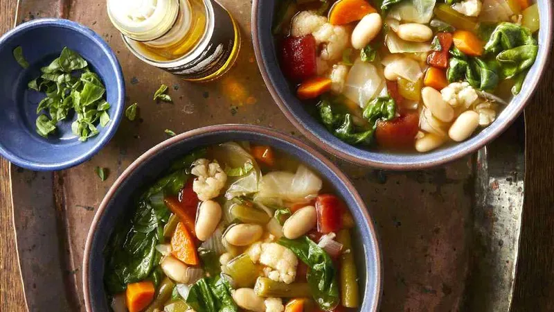 Instant Pot Vegetable Soup Food photo of Instant Pot Vegetable Soup