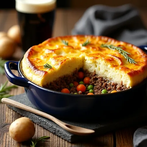 Irish-Style Beef and Guinness Shepherds Pie