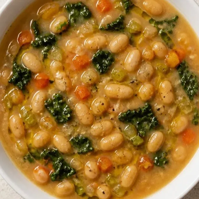 Rustic Italian Bean Soup (Ready in 40 Minutes) Italian Bean Soup