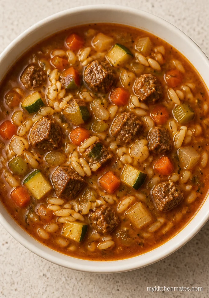 11 Vegetable Beef Soup Recipes That Turn One Pot Into Dinner Italian Beef and Orzo Vegetable Soup