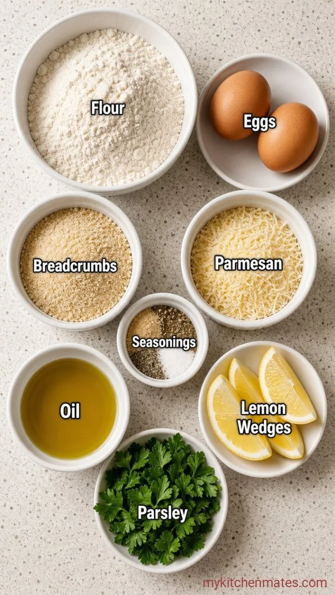 Crispy Italian Chicken Cutlets Ingredients