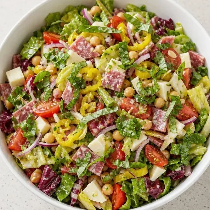 15-Minute Italian Chopped Salad (No Cook, So Satisfying) Italian Chopped Salad