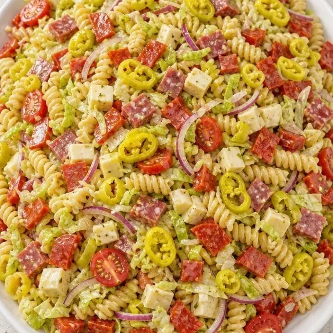 Italian Grinder Pasta Salad