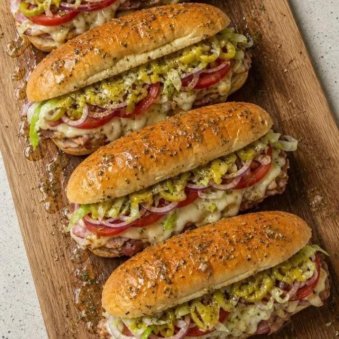 Hearty Italian Grinder Sandwich Italian Grinder Sandwich