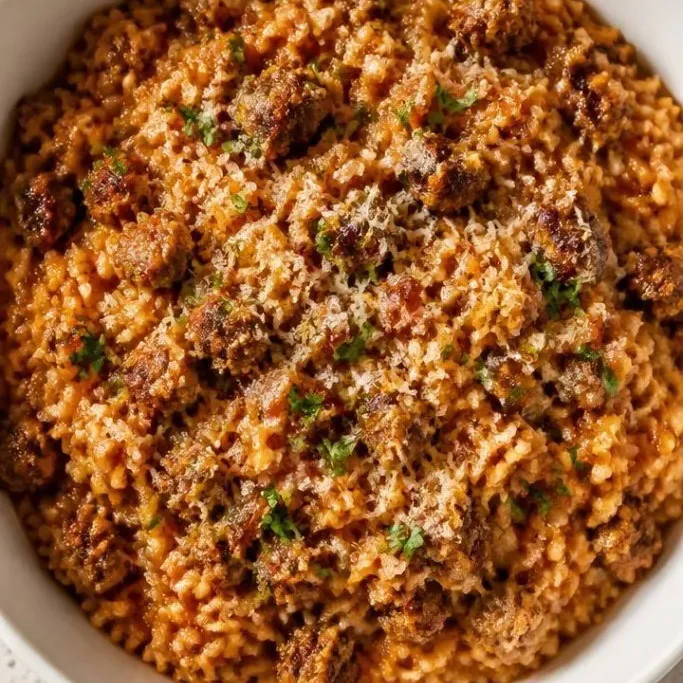 Italian Sausage and Rice