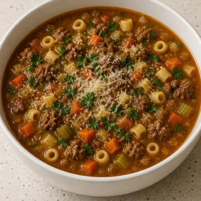 Italian Sausage Ditalini Soup