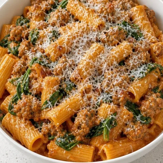 One-Pot Creamy Italian Sausage Pasta Italian Sausage Pasta
