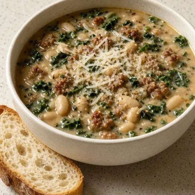 Italian Sausage White Bean Soup