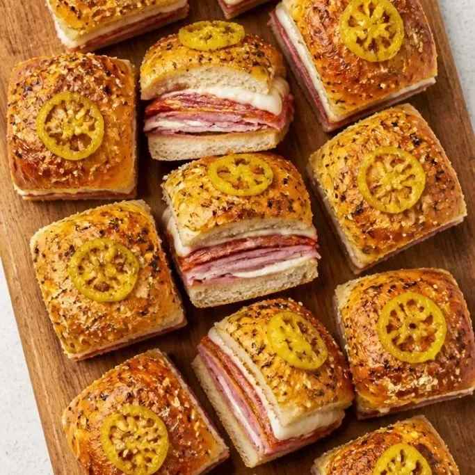 Italian Sliders Hawaiian Rolls