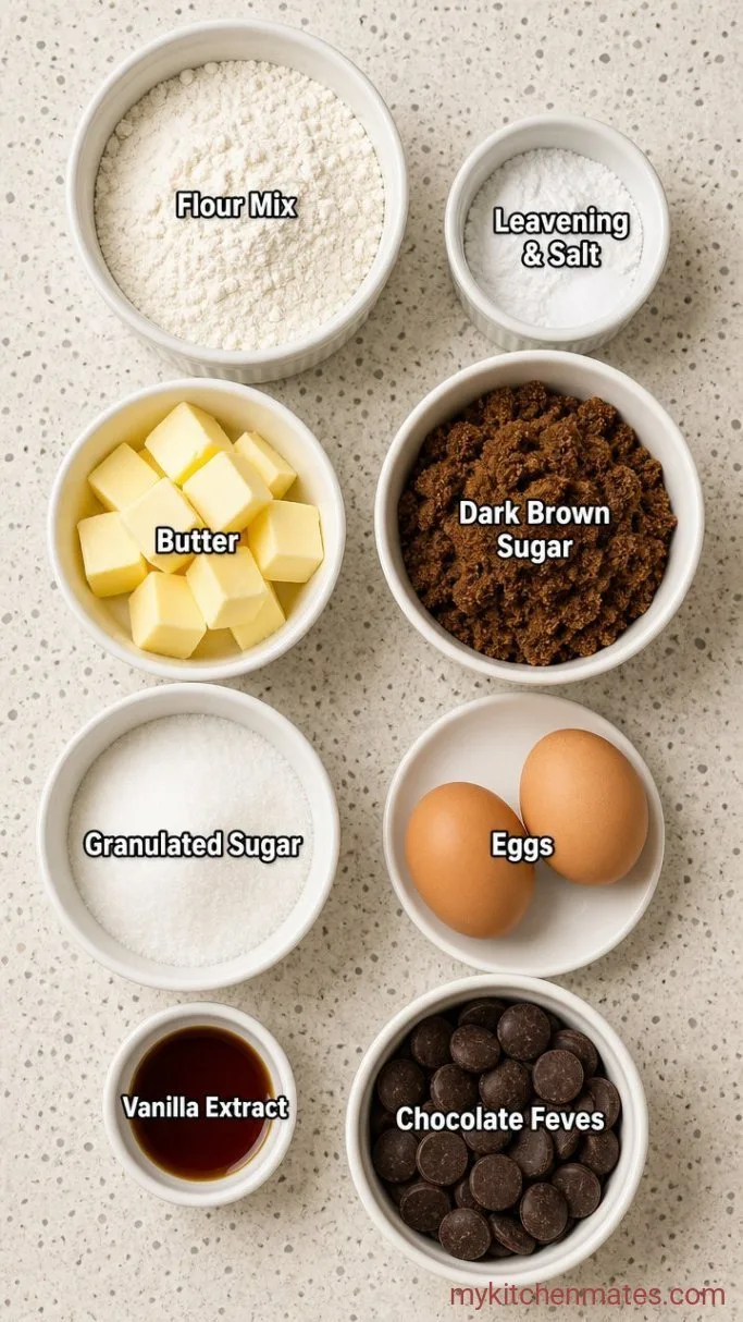 Jacques Torres Chocolate Chip Cookies (36-Hour Dough) Ingredients